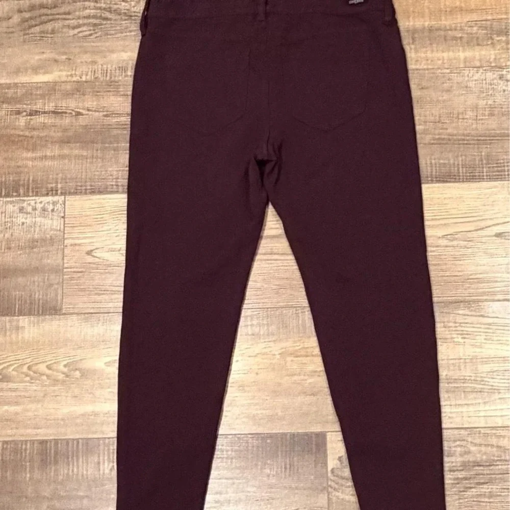 Liverpool burgundy high-waisted pants work wear casual wear Size 8P